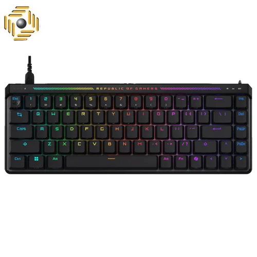 کیبورد ایسوس ASUS ROG Strix M605 FALCHION ACE HFX WIRED BLACK