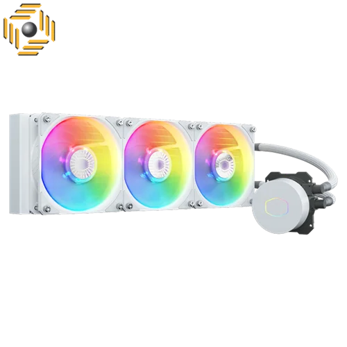 خنک کننده پردازنده کولر مستر مدل MASTERLIQUID ML360L ARGB WHITE EDITION V2