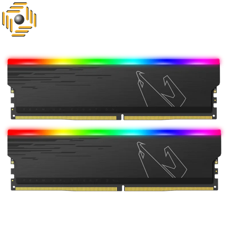 رم دسکتاپ DDR4 دو کاناله 3333 مگاهرتز CL19 گیگابایت مدل AORUS RGB  ظرفیت 16 گیگابایت
