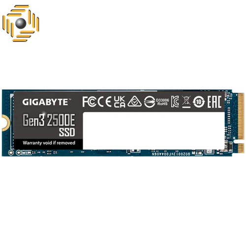 حافظه SSD گیگابایت مدل GIGABYTE Gen 3 2500E M.2 2280 500gb NVMe
