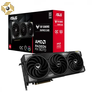 کارت گرافیک ایسوس مدل TUF Gaming Radeon RX 9070 OC Edition 16GB GDDR6