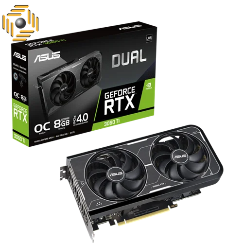 کارت گرافیک ایسوس Dual GeForce RTX 3060 Ti 8GB GDDR6X