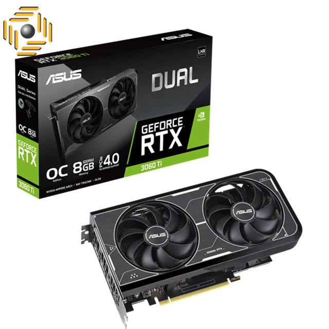 کارت گرافیک ایسوس Dual GeForce RTX 3060 Ti 8GB GDDR6X