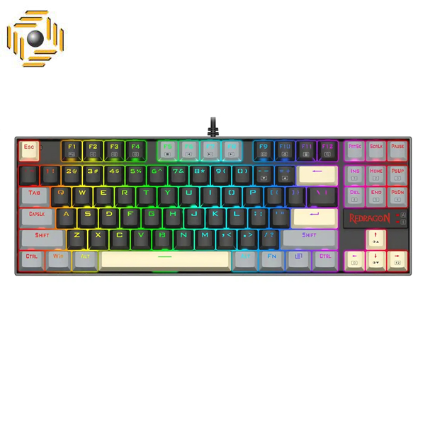 کیبورد مکانیکال گیمینگ ردراگون KUMARA K552 LGY RGB