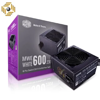منبع تغذیه کامپیوتر کولر مستر مدل MWE 600 WHITE - V2