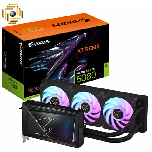 کارت گرافیک GIGABYTE AORUS RTX 5080 Xtreme Waterforce16G