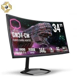 مانیتور 34 اینچ خمیده گیمینگ کولر مستر GM34-CW