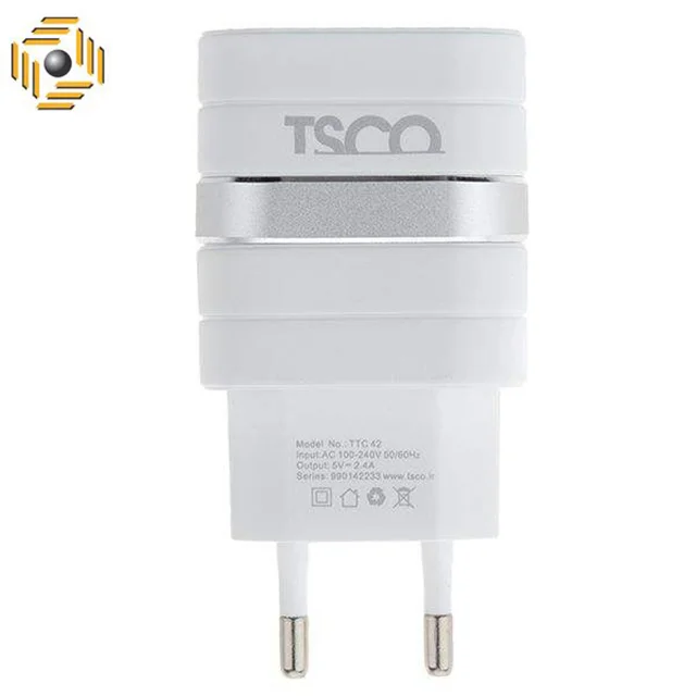 شارژر دیواری تسکو مدل TTC 42 همراه کابل microUSB