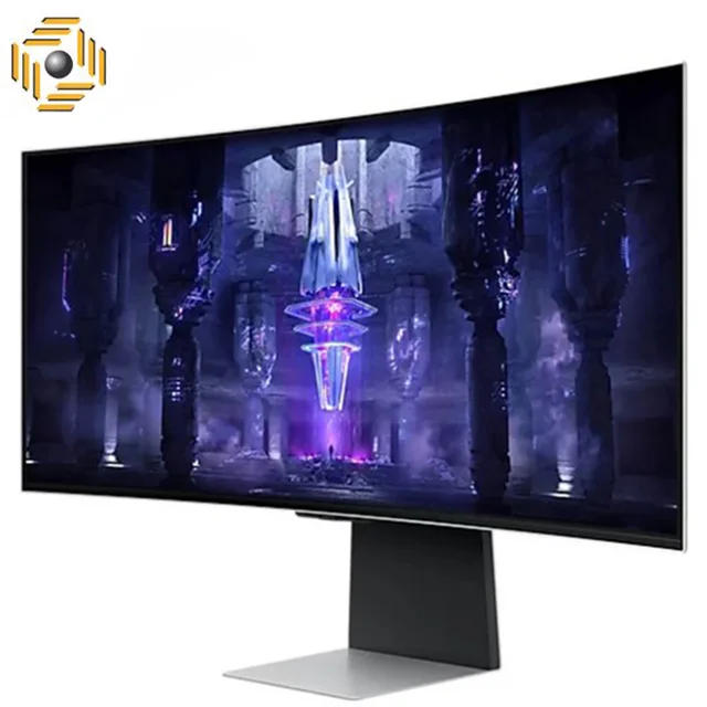 مانیتور خمیده گیمینگ سامسونگ مدل LS34BG850SMXUE سایز 34 اینچ اپن باکس