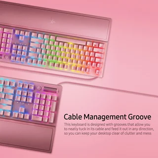کیبورد گیمینگ ریزر  BlackWidow V3 Yellow Switch Quartz Edition