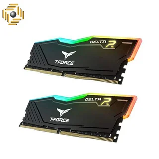 رم دسکتاپ DDR4 دو کاناله 3000 مگاهرتز CL16 تیم گروپ مدل T-Force Delta RGB ظرفیت 16 گیگابایت