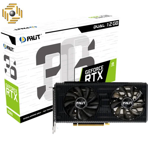 کارت گرافیک پلیت مدل Palit GeForce RTX 3060 Dual