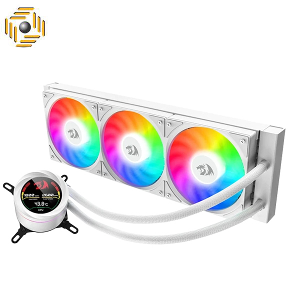 خنک کننده مایع پردازنده ردراگون CCW-1017W WHITE 360 RGB
