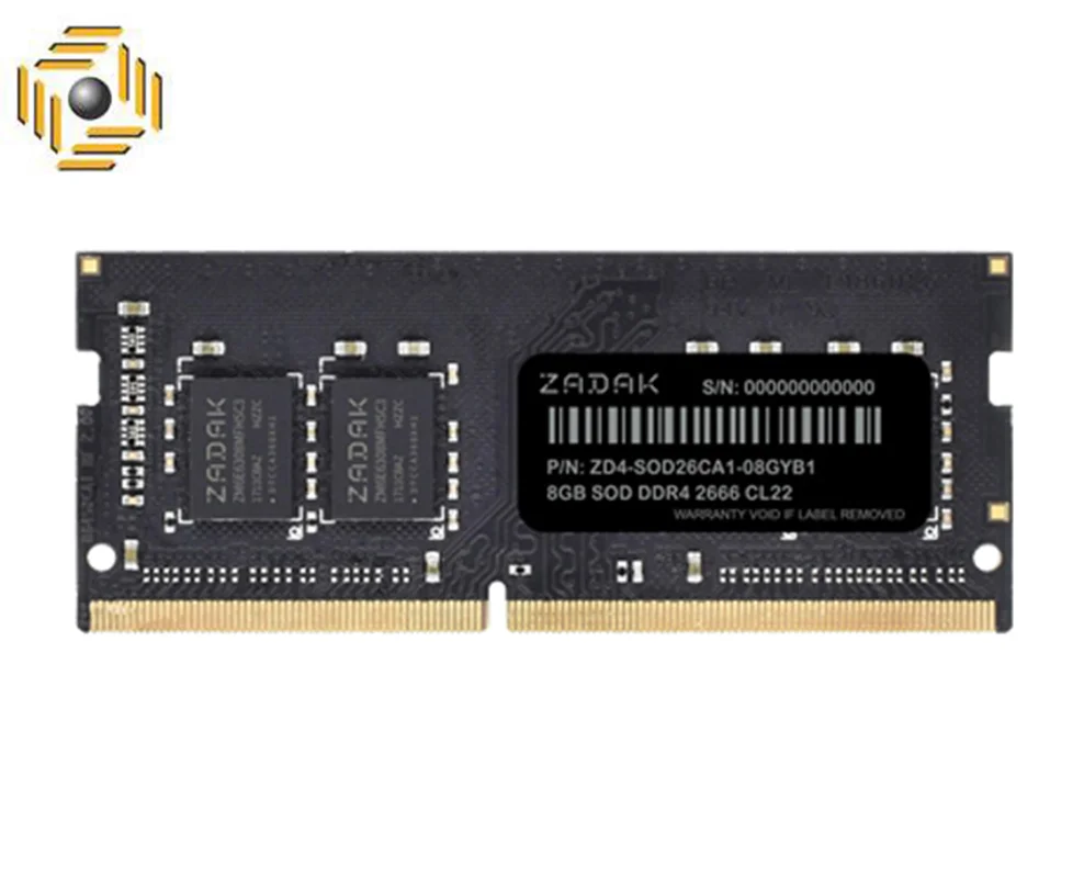 رم لپ تاپی ZADAK مدل DDR4 2666 ظرفیت 8 گیگ