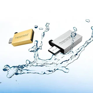 فلش مموری OTG ترنسند مدل JetFlash 380S ظرفیت 16 گیگابایت