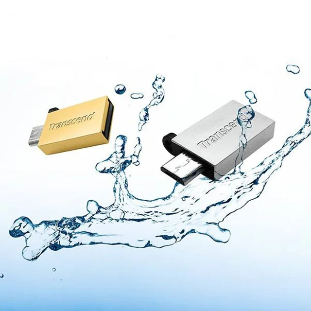 فلش مموری OTG ترنسند مدل JetFlash 380S ظرفیت 16 گیگابایت