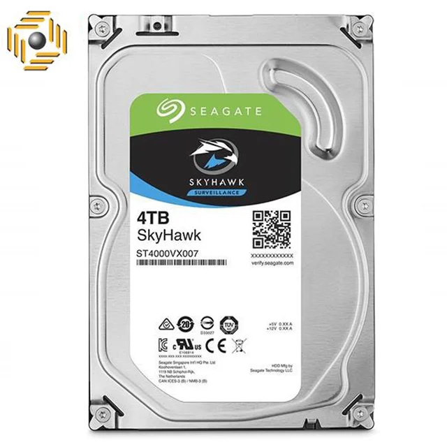 هارددیسک اینترنال سیگیت مدل SkyHawk ST4000VX007 ظرفیت 4 ترابایت