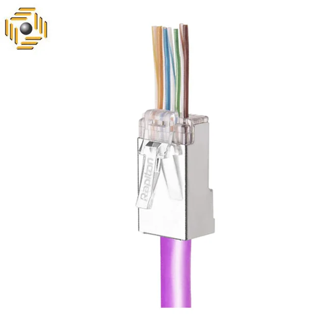 سوکت شبکه Pass-Through رپیتون Cat6 Pass-Through FTP RP-MP2-6FP
