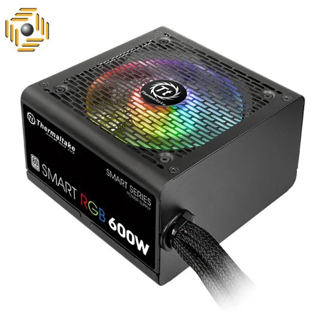 منبع تغذیه کامپیوتر ترمالتیک مدل Smart Pro RGB 600W