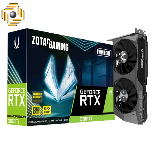 کارت گرافیک زوتاک GeForce RTX 3060 Ti Twin Edge OC LHR 8GB