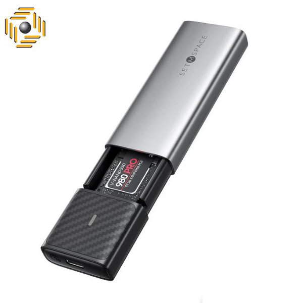 قاب هارد SSD M.2 NVMe ست ام اسپیس مدل STPWM2-G2A