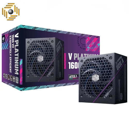پاور 1600 وات کولر مستر مدل V Platinum 1600 V2 اپن باکس