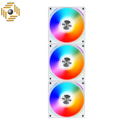 فن کیس لیان لی UNI Fan AL120 RGB WHITEبسته 3 عددی