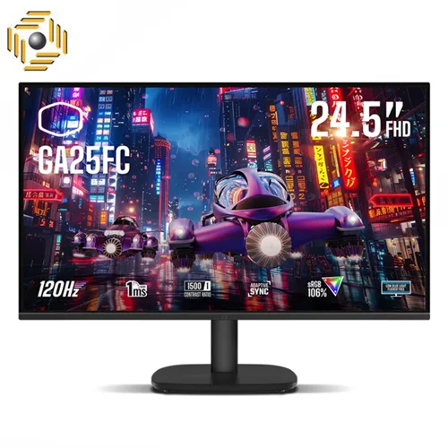 مانیتور گیمینگ کولر مستر مدل GA25FC سایز 24.5 اینچ