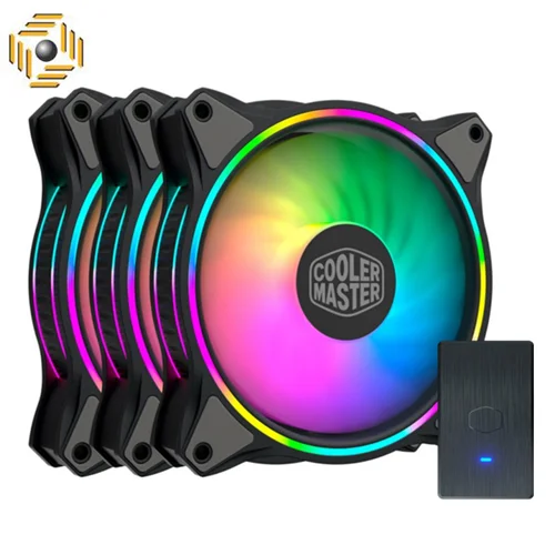 فن خنککننده کولر مستر مدل MasterFan MF120 Halo 3in1