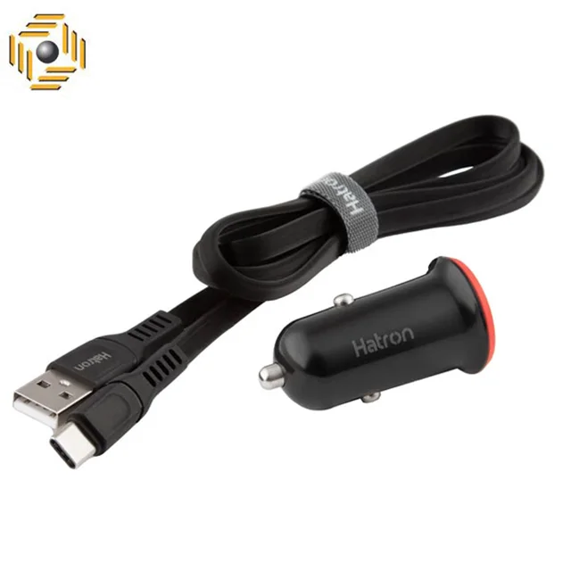 شارژر فندکی 18 وات هترون مدل HCC2181PQ به همراه کابل USB-C