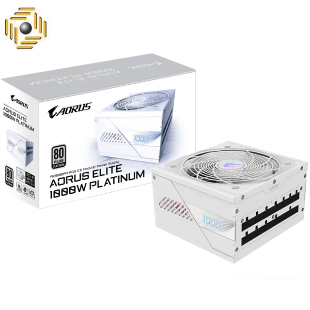 منبع تغذیه کامپیوتر گیگابایت مدلAORUS ELITE P1000W ICE