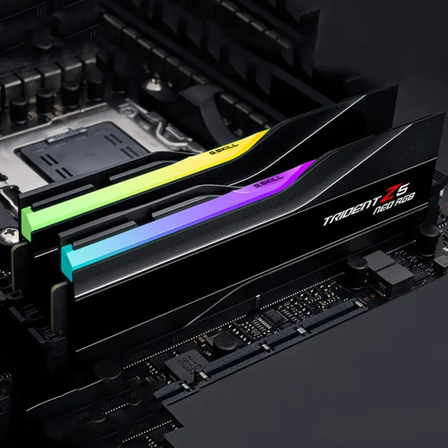 رم جی اسکیل Trident Z5 NEO RGB BLACK 32GB 16GBx2 6000MHz CL30 DDR5