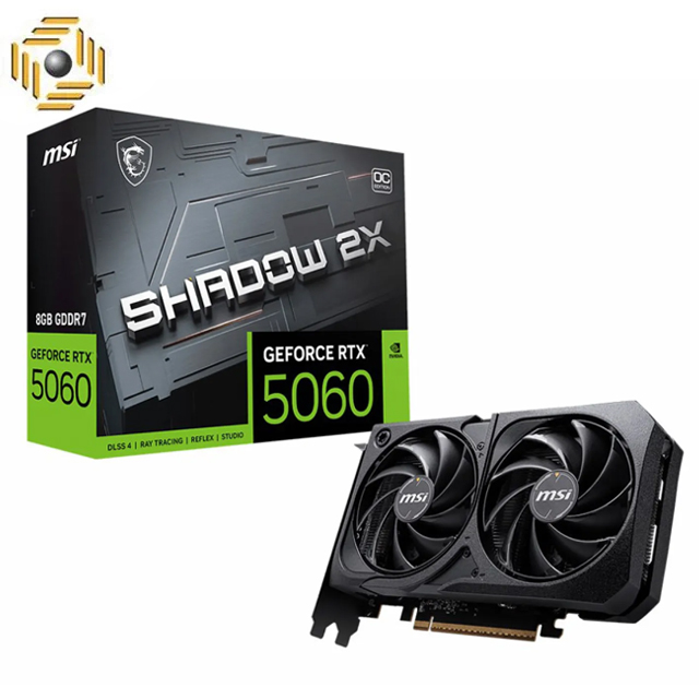کارت گرافیک MSI RTX 5060 8G Shadow 2X OC