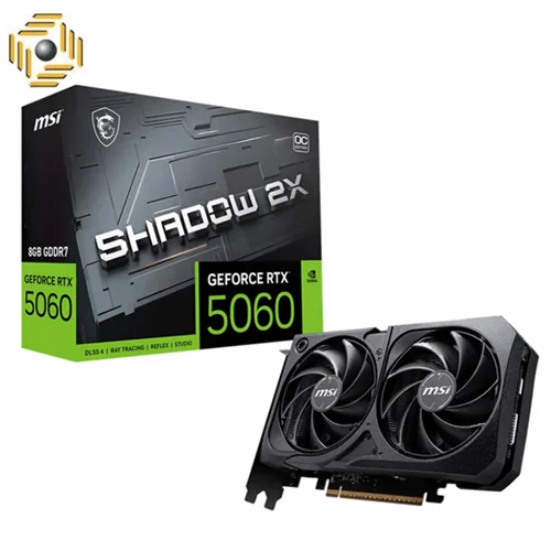 کارت گرافیک MSI RTX 5060 8G Shadow 2X OC