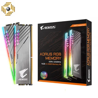 رم دسکتاپ DDR4 دو کاناله 3200 مگاهرتز CL16 گیگابایت مدل (AORUS RGB (Limited Edition)(With Demo Kit ظرفیت 16 گیگابایت