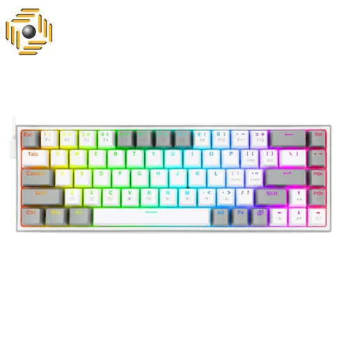 کیبورد مکانیکال گیمینگ ردراگون Castor K631 WG