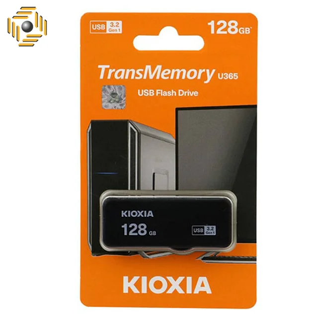 فلش مموری (usb 3.2) کیوکسیا  مدل U365 ظرفیت 128 گیگابایت