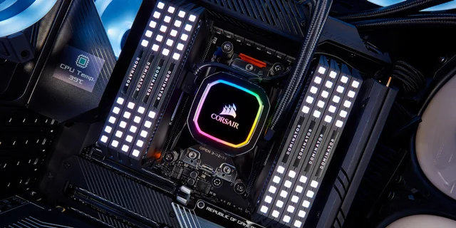 خنک کننده مایع پردازنده کورسیر iCUE H100i RGB PRO XT