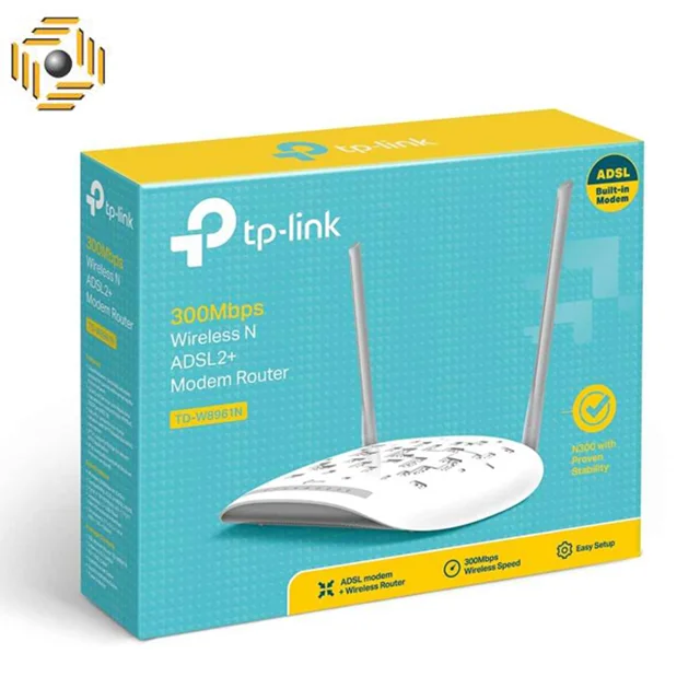مودم روتر 2+ADSL تی پی-لینک مدل TD-W8961n