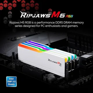 رم جی اسکیل Ripjaws M5 RGB 32GB 16GBx2 5200Mhz CL40