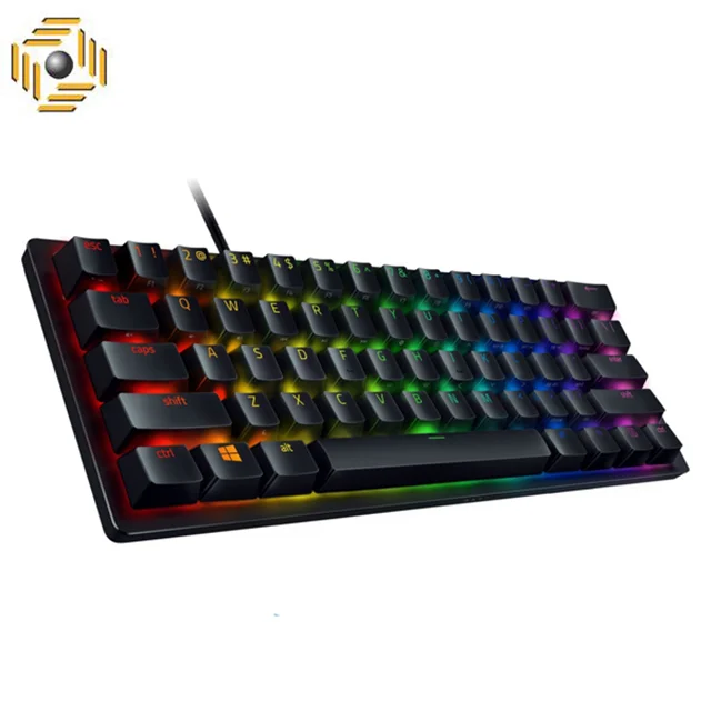 کیبورد ریزر مدل Huntsman Mini Purple Optical Switch Clicky