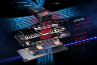 گوشی موبایل ایسوس مدل ROG Phone 3 ZS661KS دو سیم کارت ظرفیت 512 گیگابایت