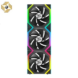 فن کیس لیان لی UNI Fan SL120 Reverse Wireless RGB Black بسته 3 عددی