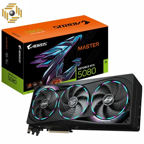 کارت گرافیک GIGABYTE AORUS RTX 5080 Master 16G