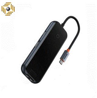 هاب USB-C شش پورت بیسوس مدل AcmeJoy WKJZ010313