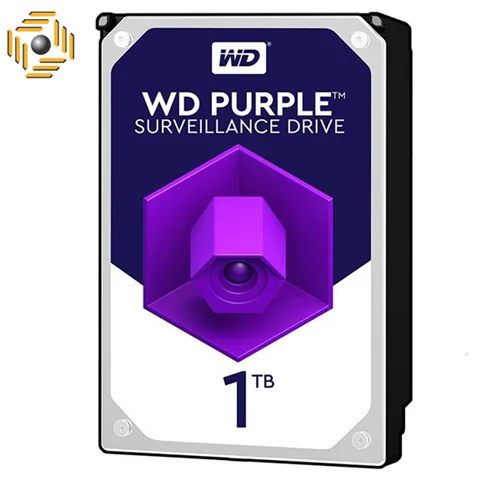 هارددیسک اینترنال وسترن دیجیتال(ویژه دوربین مدار بسته) مدل Purple WD10PURZ ظرفیت 1 ترابایت