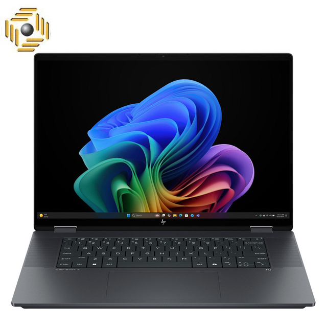 لپ تاپ 16 اینچی اچ‌ پی مدل OmniBook X Flip 16-as0023dx-Core Ultra 7 256V-16GB LPDDR5X 8533MHz-1TB SSD-Touch-Backlit-W