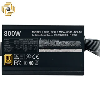 منبع تغذیه کامپیوتر کولر مستر مدل G800 Gold