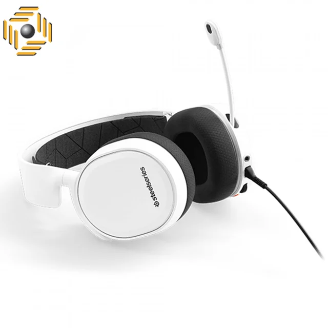 هدست مخصوص بازی استیل سریز مدل Arctis3 White اوپن باکس