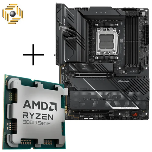 باندل مادربرد ایسوس مدل ROG STRIX X870E-H GAMING WIFI7 و پردازنده ای ام دی مدل Ryzen 7 9800X3D تری